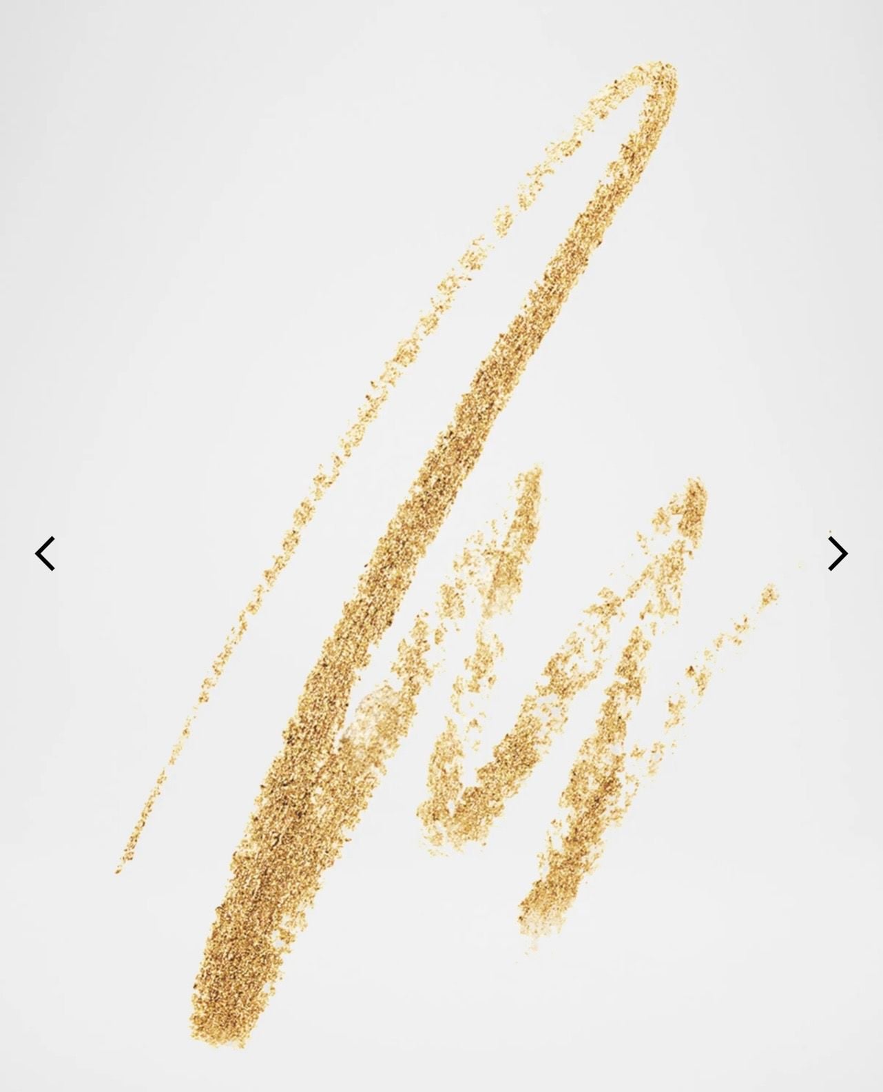 Victoria Beckham Satin Kajal Liner in Gold Lamé. NIB! MSRP $35 6