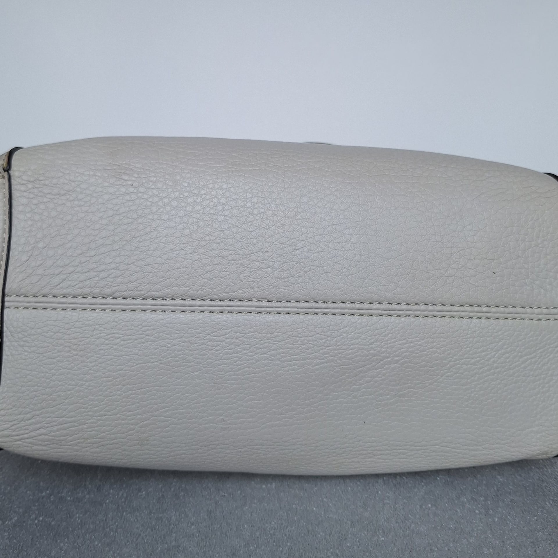 Vanilla Michael Kors Delancey Satchel Handbag 15" X 9" 6