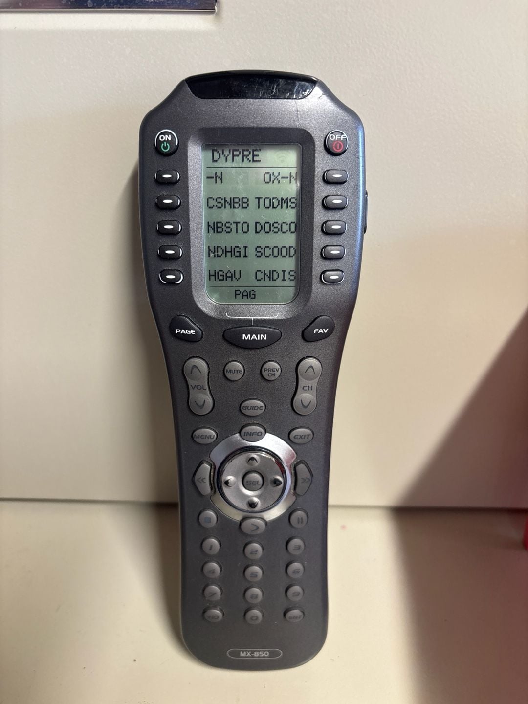 URC Aeros MX-850 Complete Control PC Programmable IR/RF Universal Remote 1