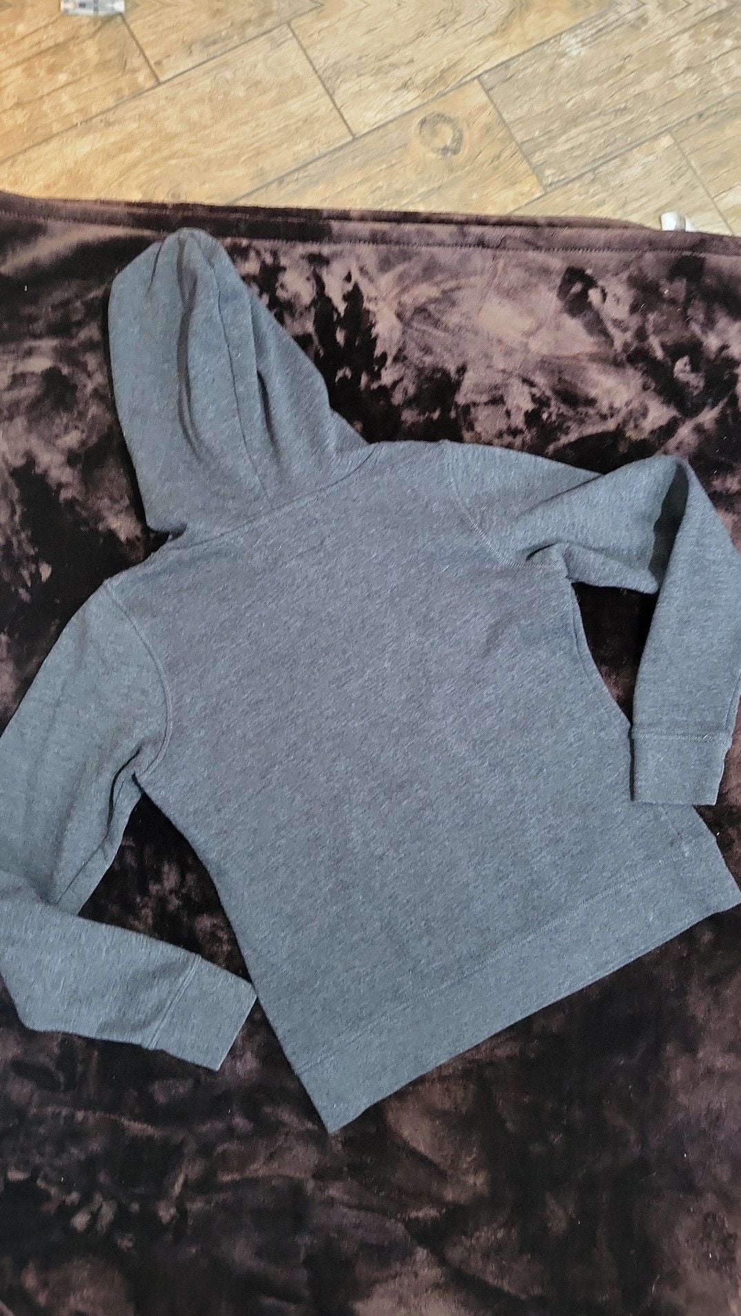 Browning Women's Heathered Charcoal Grey Heart Buck Hoodie 4
