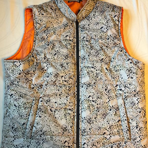 Fortune Bay 3XL Puffer Vest with Orange Interior