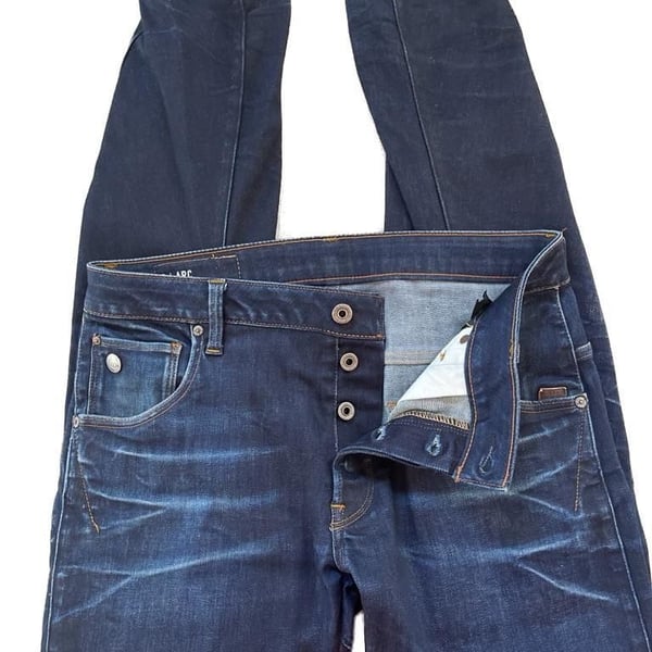 31/30 G-Star RAW Arc 3D Slim Tapered Jeans Dark Aged Indigo