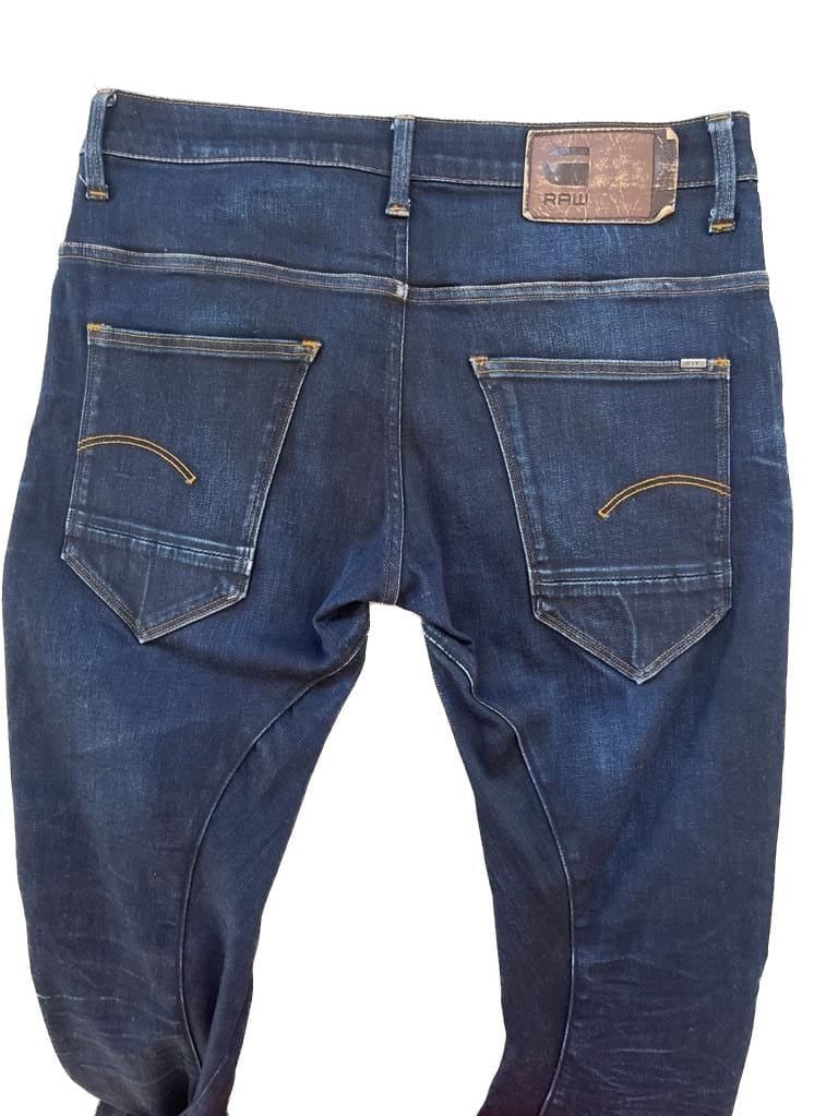 31/30 G-Star RAW Arc 3D Slim Tapered Jeans Dark Aged Indigo 5