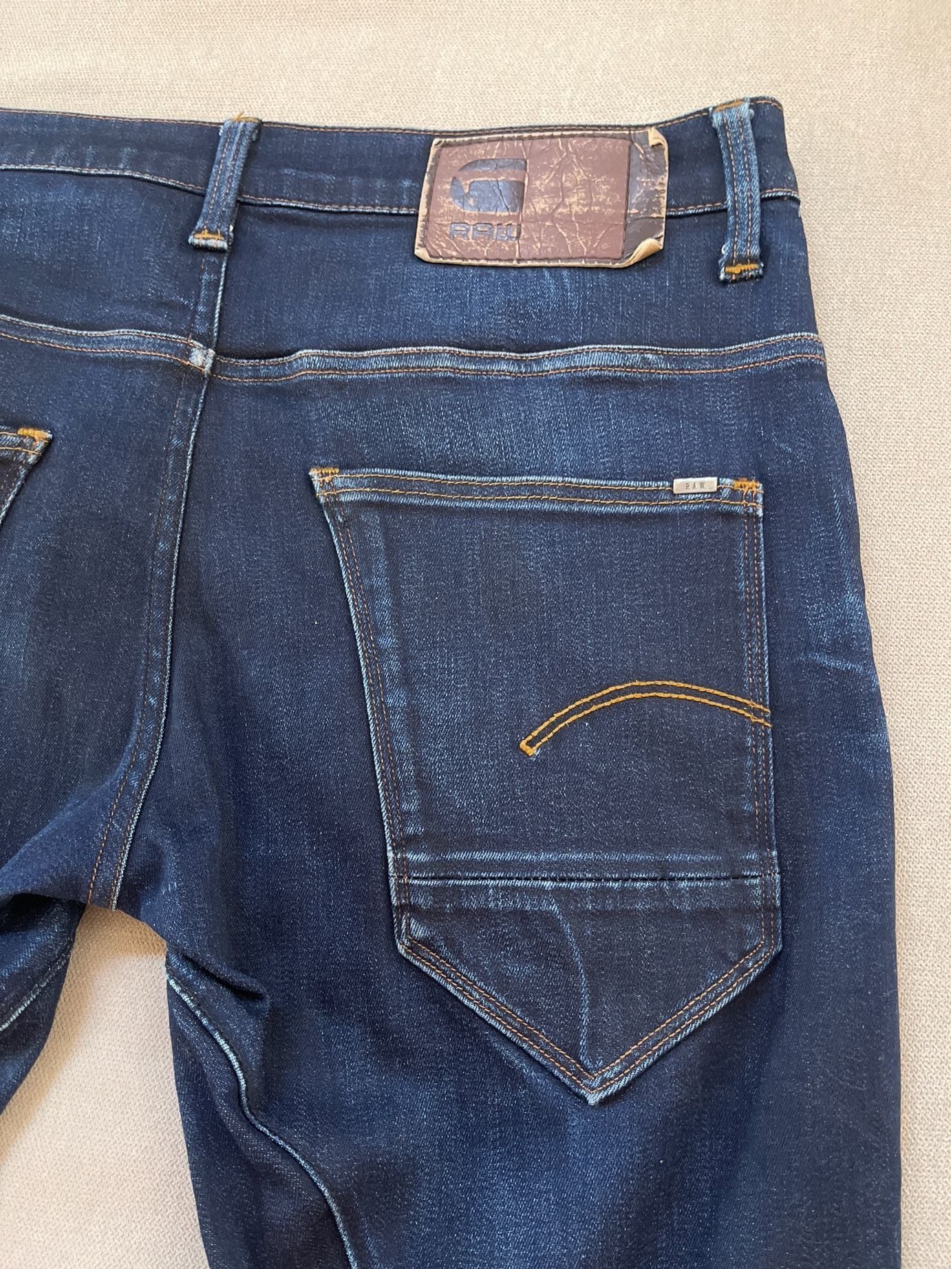 31/30 G-Star RAW Arc 3D Slim Tapered Jeans Dark Aged Indigo 6