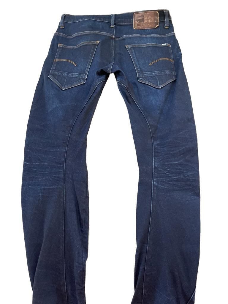 31/30 G-Star RAW Arc 3D Slim Tapered Jeans Dark Aged Indigo 7