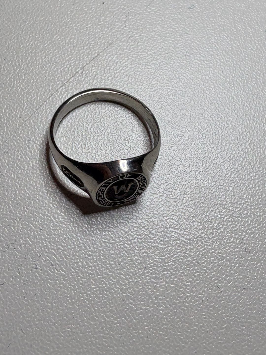 Vintage 1987 University of Wisconsin Class Ring, Herff Jones Ultrium, Size 5.5 7