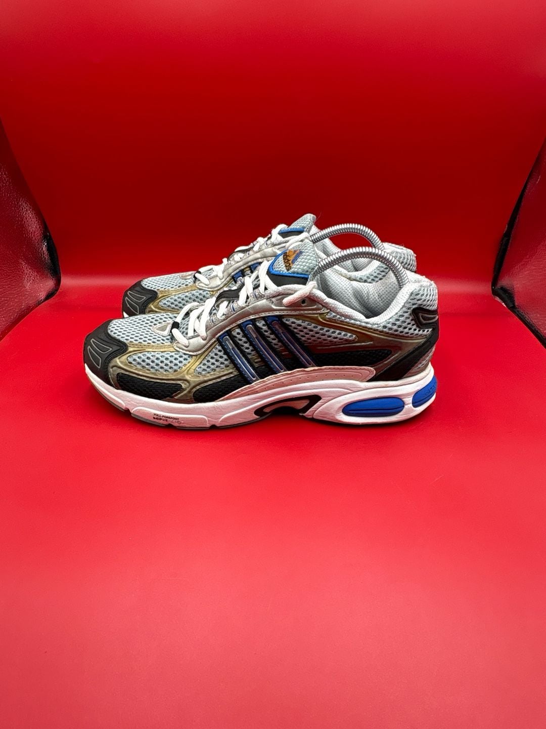 New Rare Vintage Adidas Supernova Cushion Running White Blue Shoes Womens Size 8 2