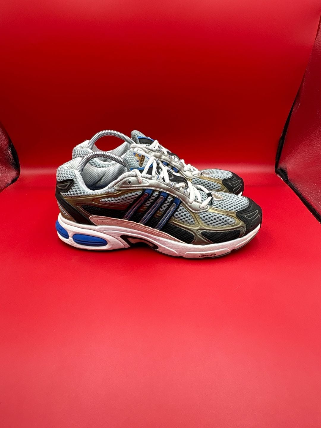 New Rare Vintage Adidas Supernova Cushion Running White Blue Shoes Womens Size 8 4