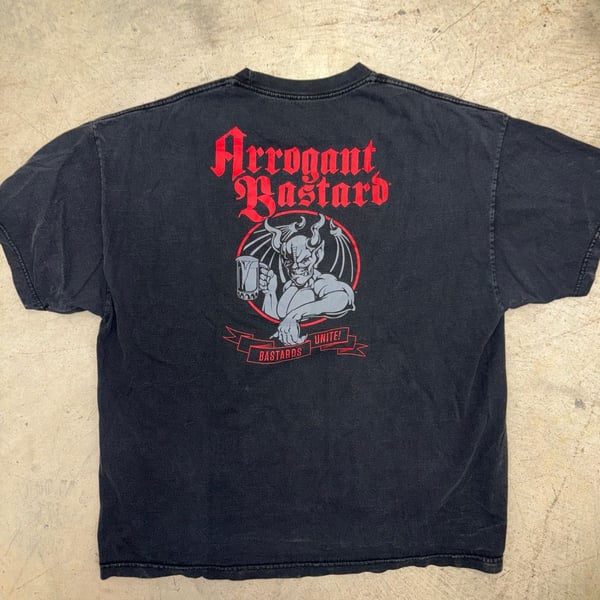 Arrogant Bastard Brewing Gargoyle Bastards Unite! Graphic T-Shirt XX-Large