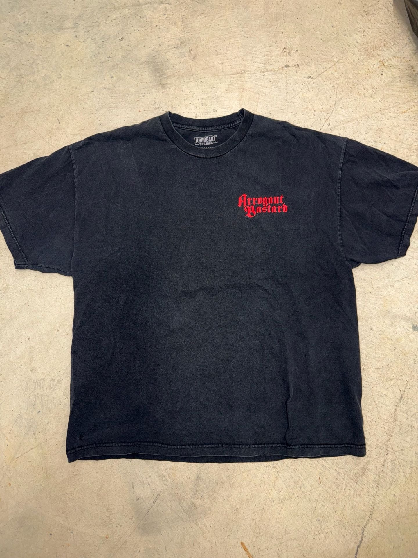 Arrogant Bastard Brewing Gargoyle Bastards Unite! Graphic T-Shirt XX-Large 3