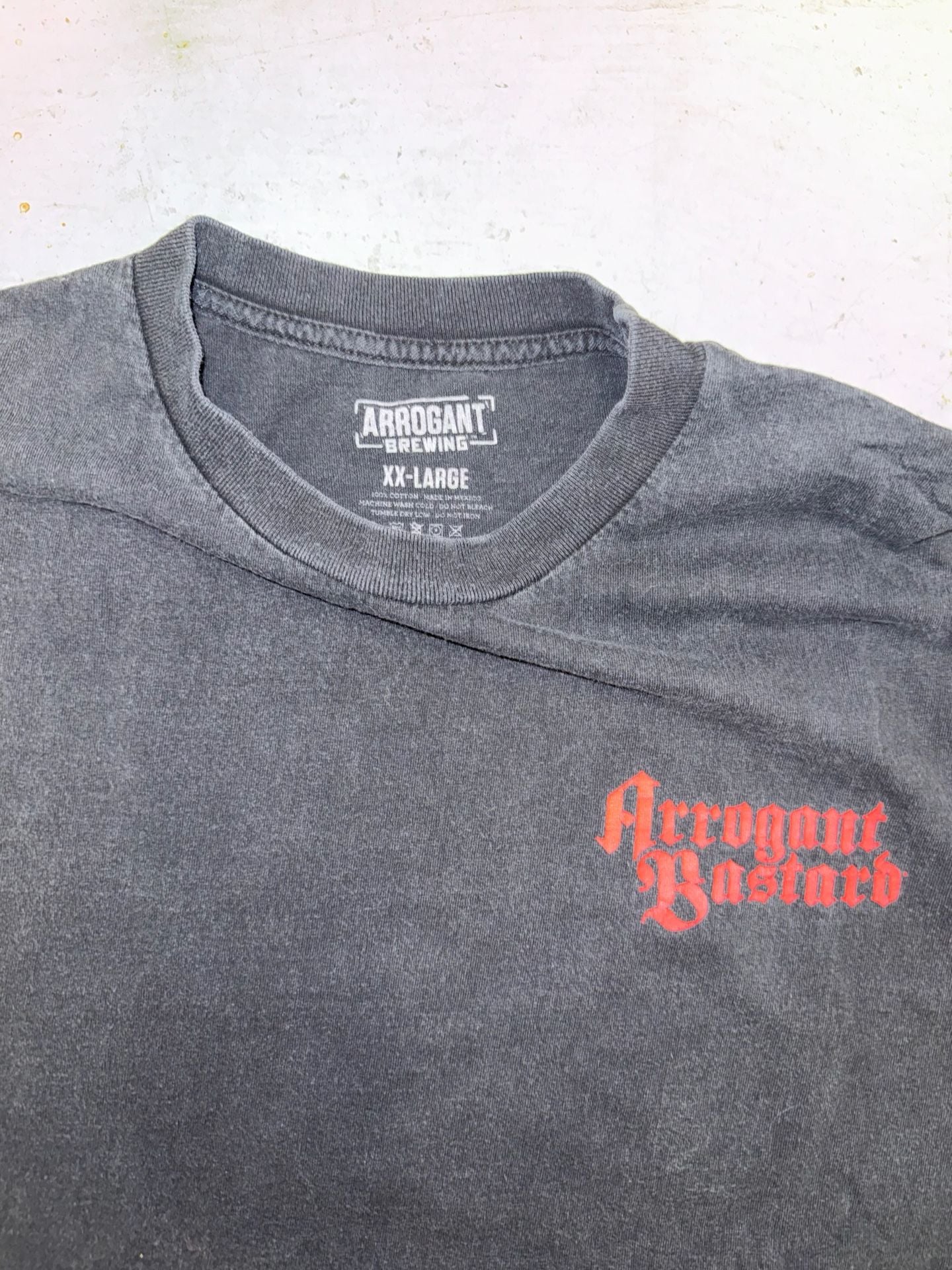 Arrogant Bastard Brewing Gargoyle Bastards Unite! Graphic T-Shirt XX-Large 4