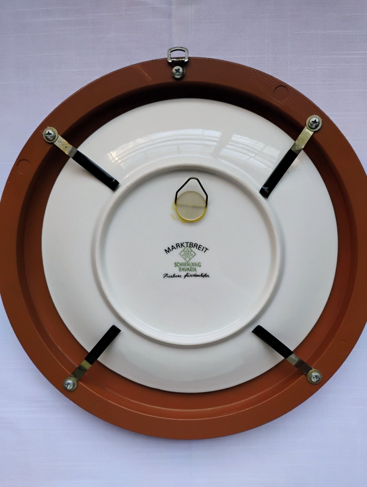 Vintage Schirnding Bavaria Collector Plate - "Marktbreit" by Barbara Fürstenhöfer 2
