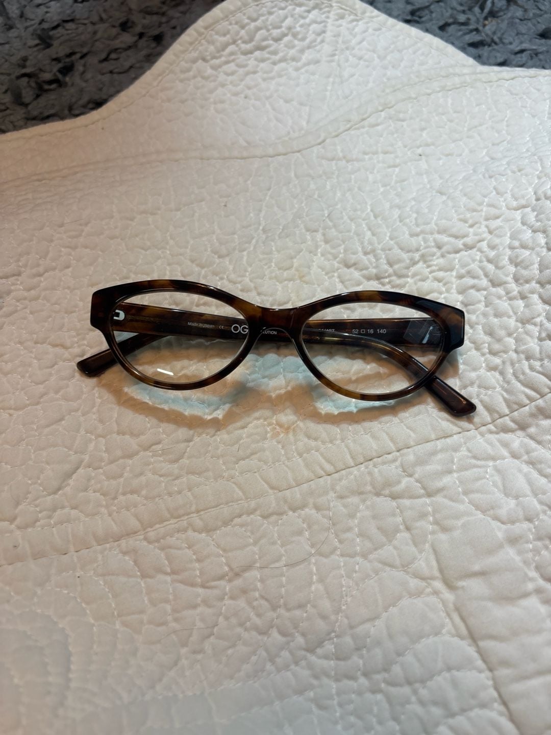 OGI Evolution 3101/407 Tortoise Oval Eyeglasses Frames 52-16-140 3