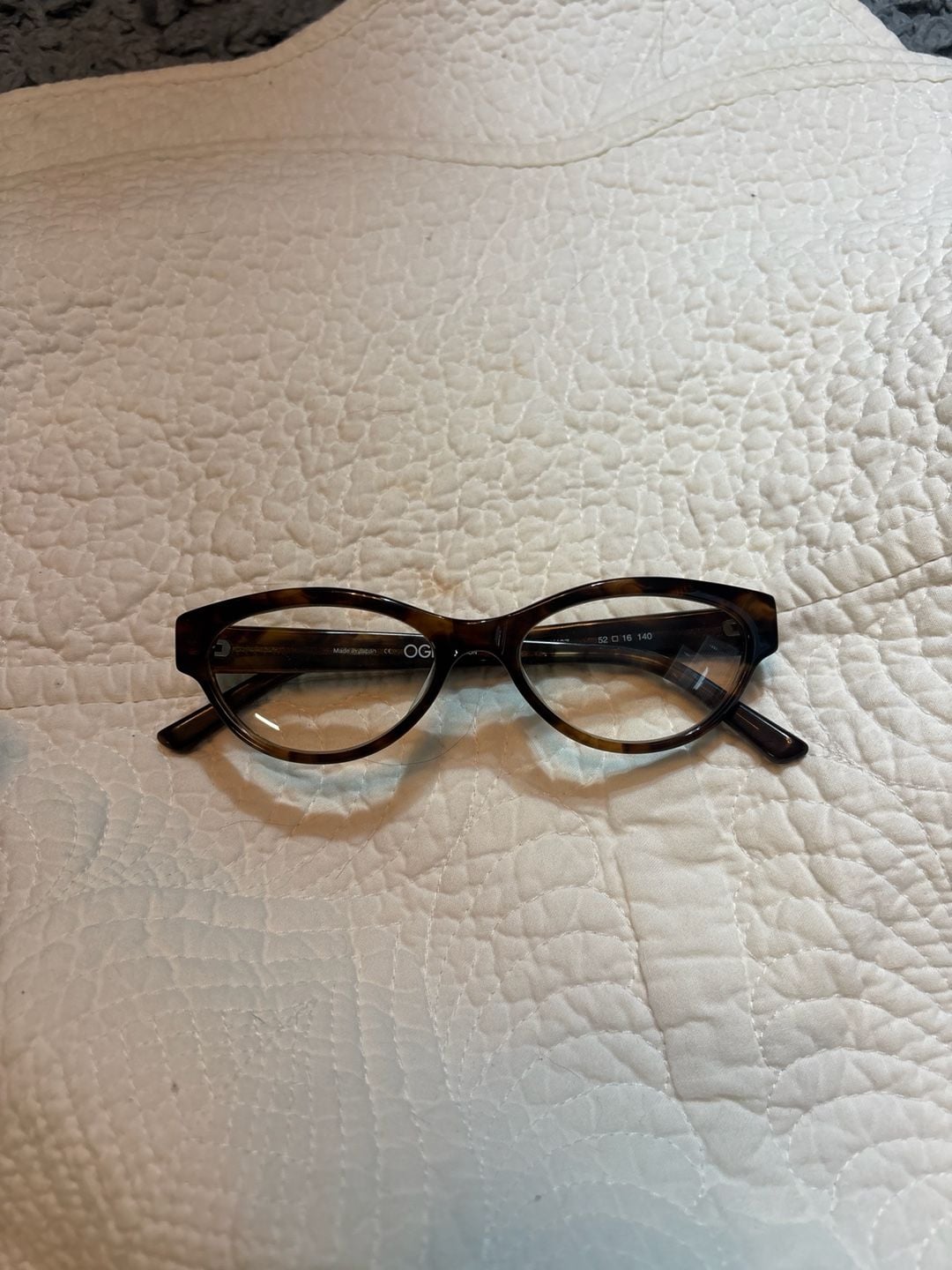 OGI Evolution 3101/407 Tortoise Oval Eyeglasses Frames 52-16-140 5