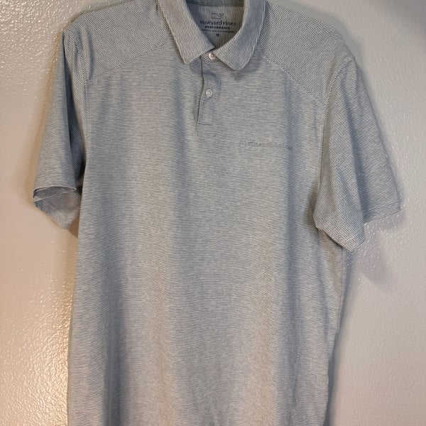 Custom Vineyard Vines® Mens Destin Stripe Sankaty Short-Sleeve Polo,