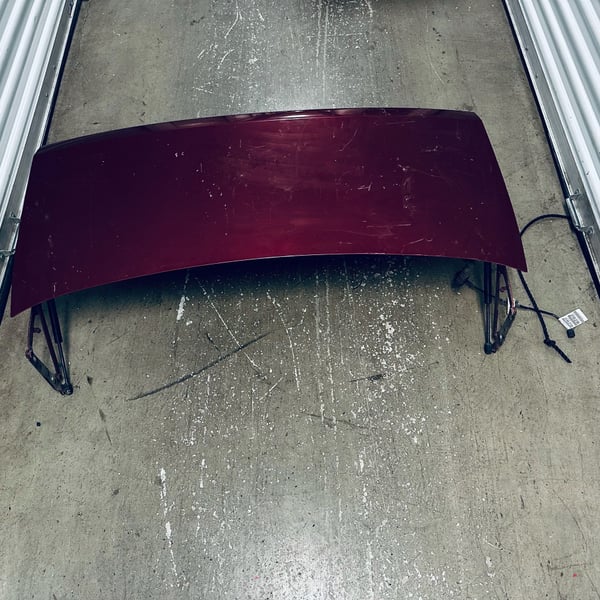 2013-2015 Chevrolet Malibu LT Trunk Lid Decklid Shell Maroon Red OEM