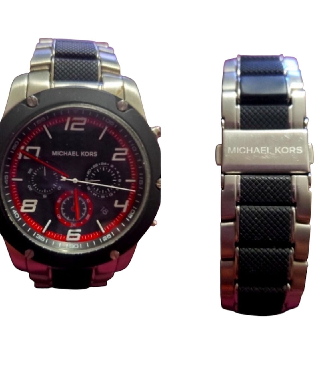 Michael Kors Caine Chronograph Men's Black Dial Watch MK8474 9