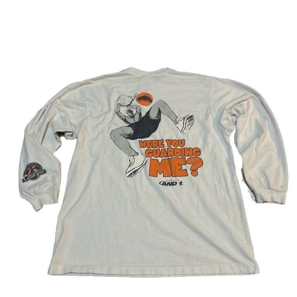  AND 1 Trash Talk Series Basketball “Were You Guarding Me?” Long Sleeve Shirt