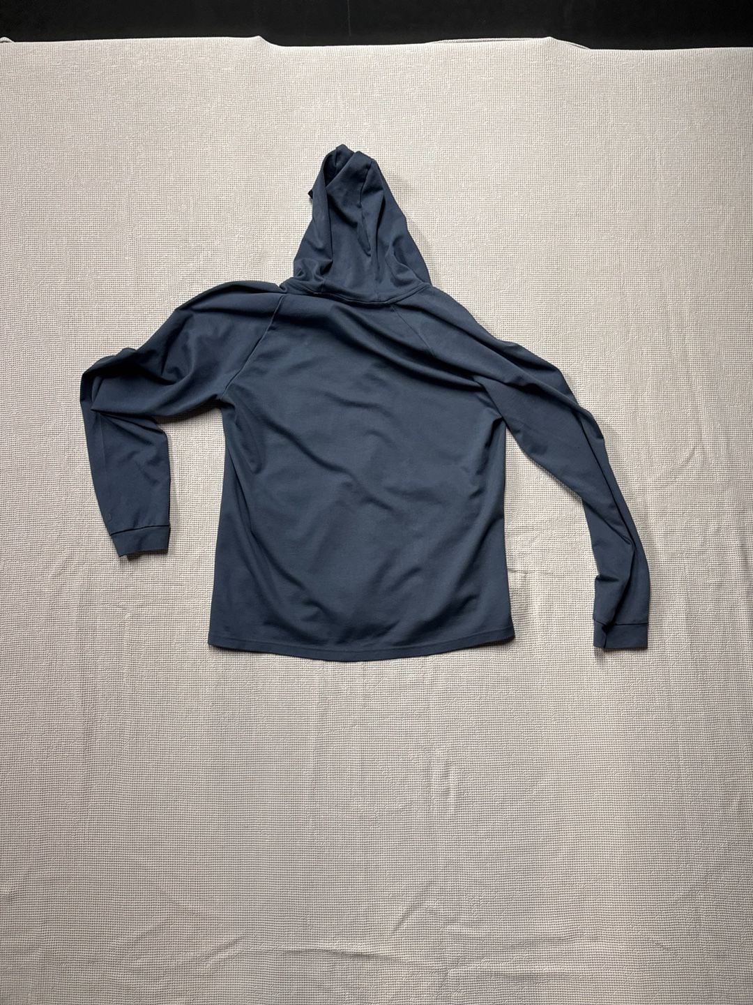 Apana Men's Luxe Premium Stretch Full Zip Hoodie Jacket Blue Size Large 8