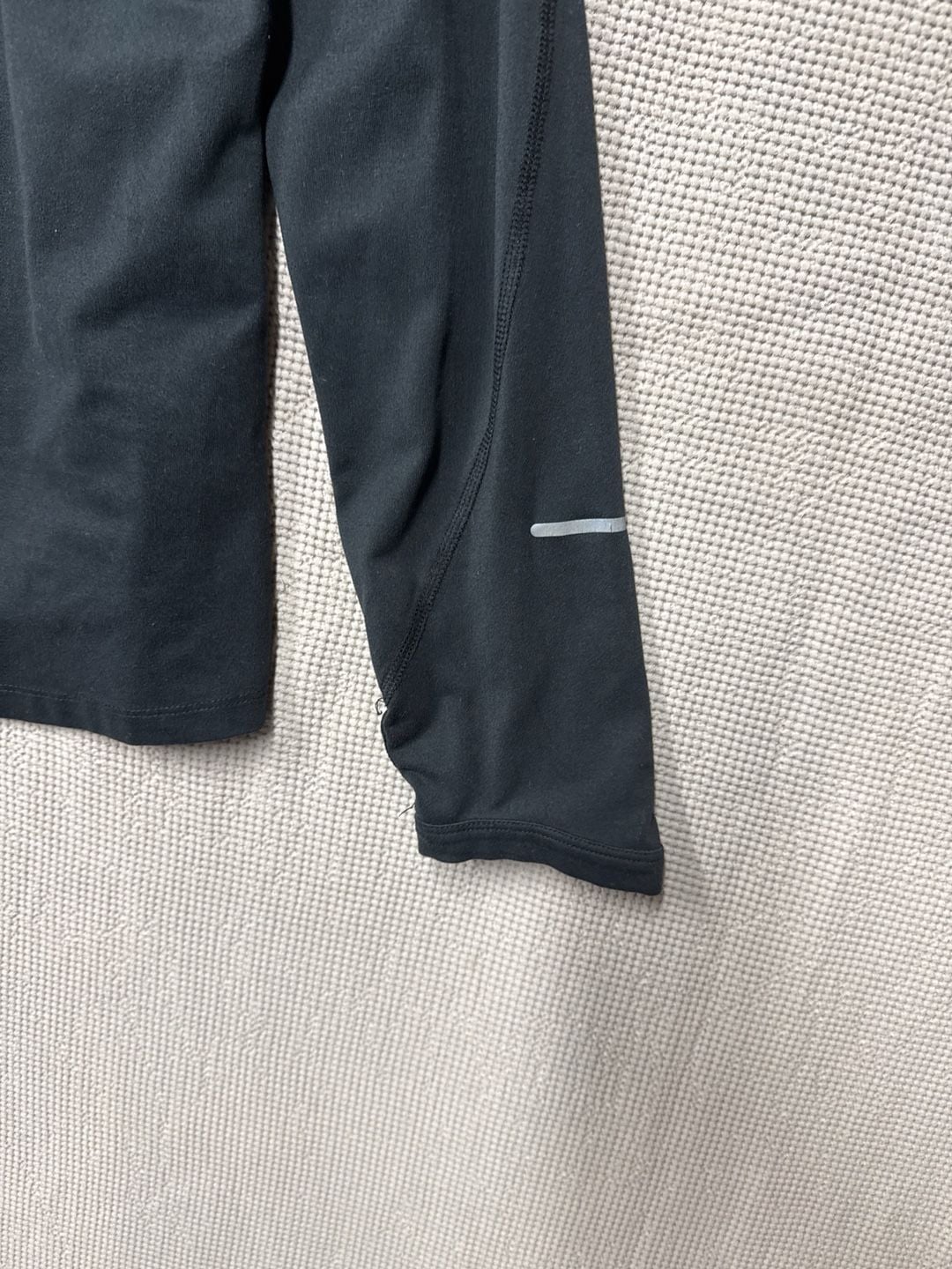 Nike Running Dri-FIT Women's 1/2-Zip Black Long Sleeve Training Top Size XL 7