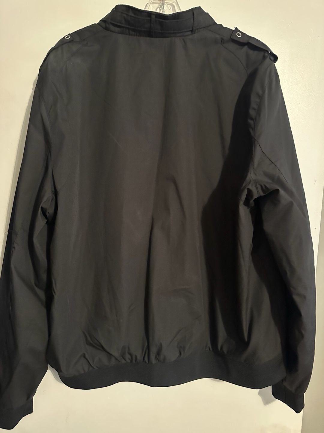 Members Only Black Classic Iconic Racer Jacket Size 3X 3