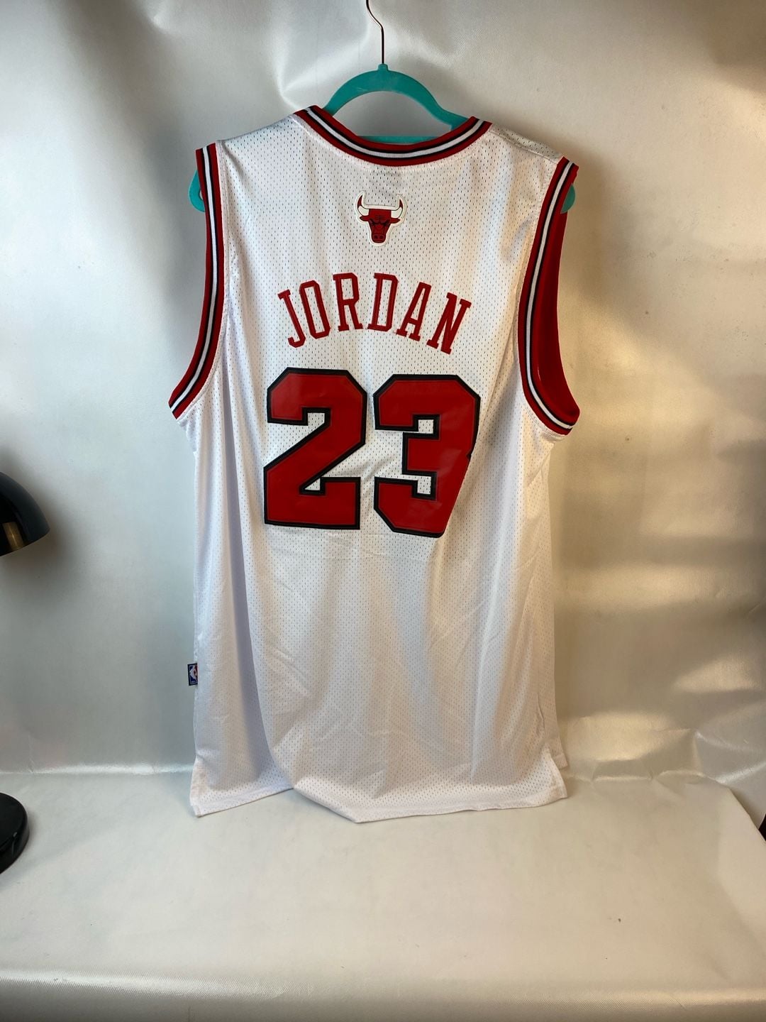 Vintage Michigan Jordan Chicago Bulls Nike Hardwood Classics Swingman Jersey Size XXL 3