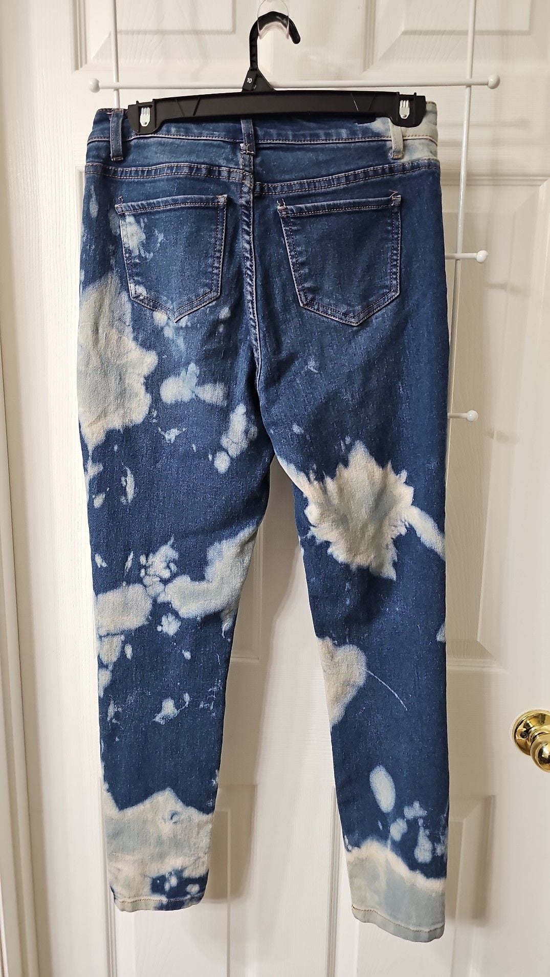One Republic For All Women's Size 6 Bleach Cloud Tie Dye Skinny Jeans 6