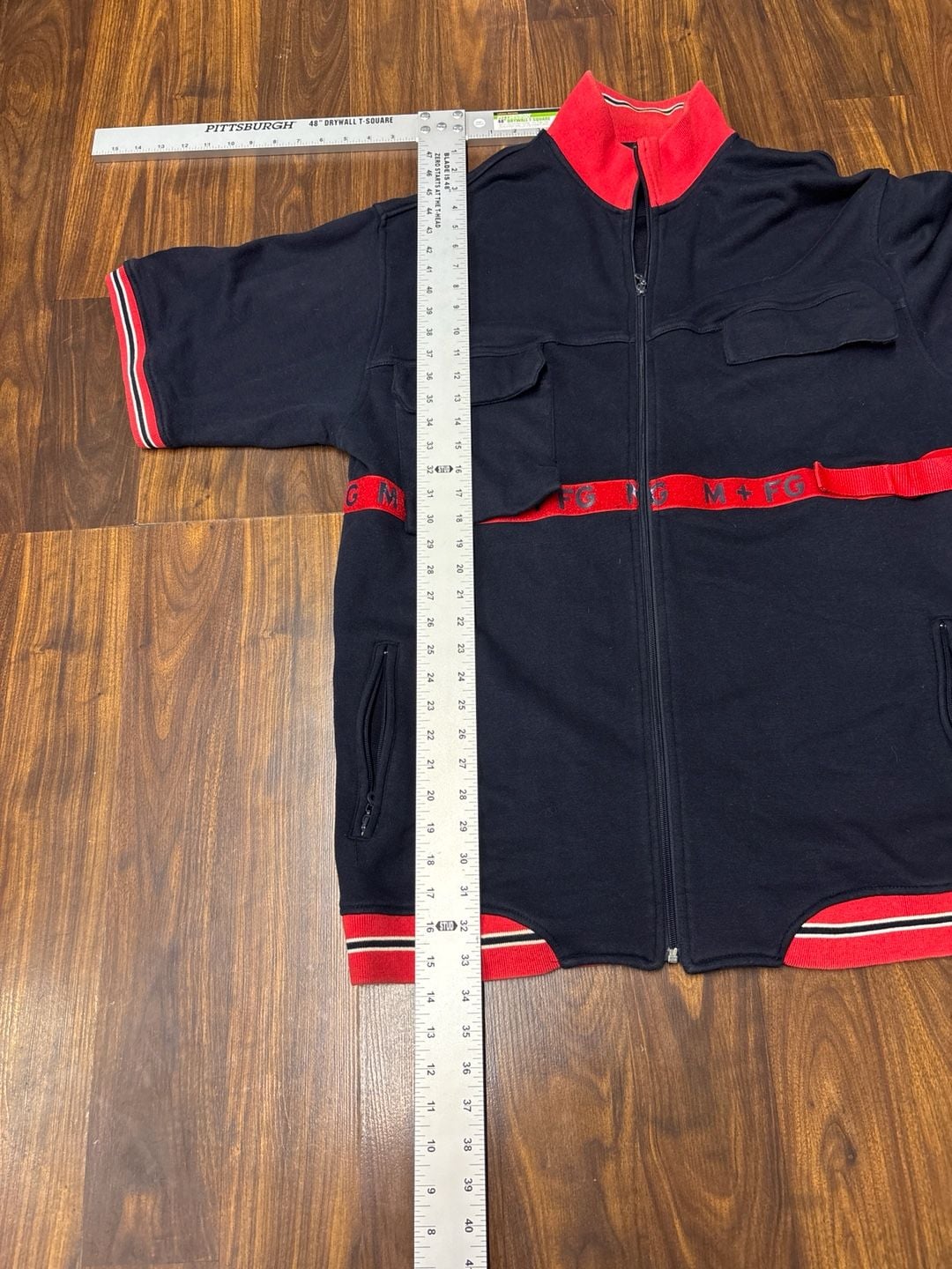 Vintage Marithe Francois Girbaud MFG M+FG Zip-Up Short Sleeve Tracksuit Set 12