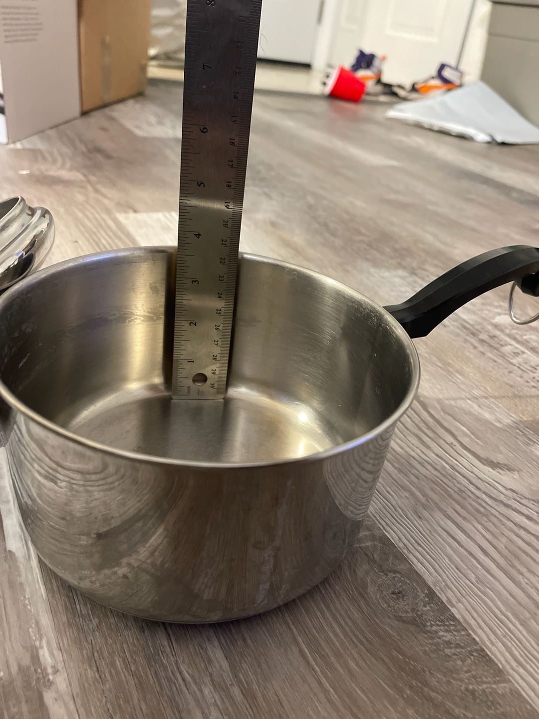 Vintage Revere Ware 1801 Stainless Steel Saucepan with Lid 4