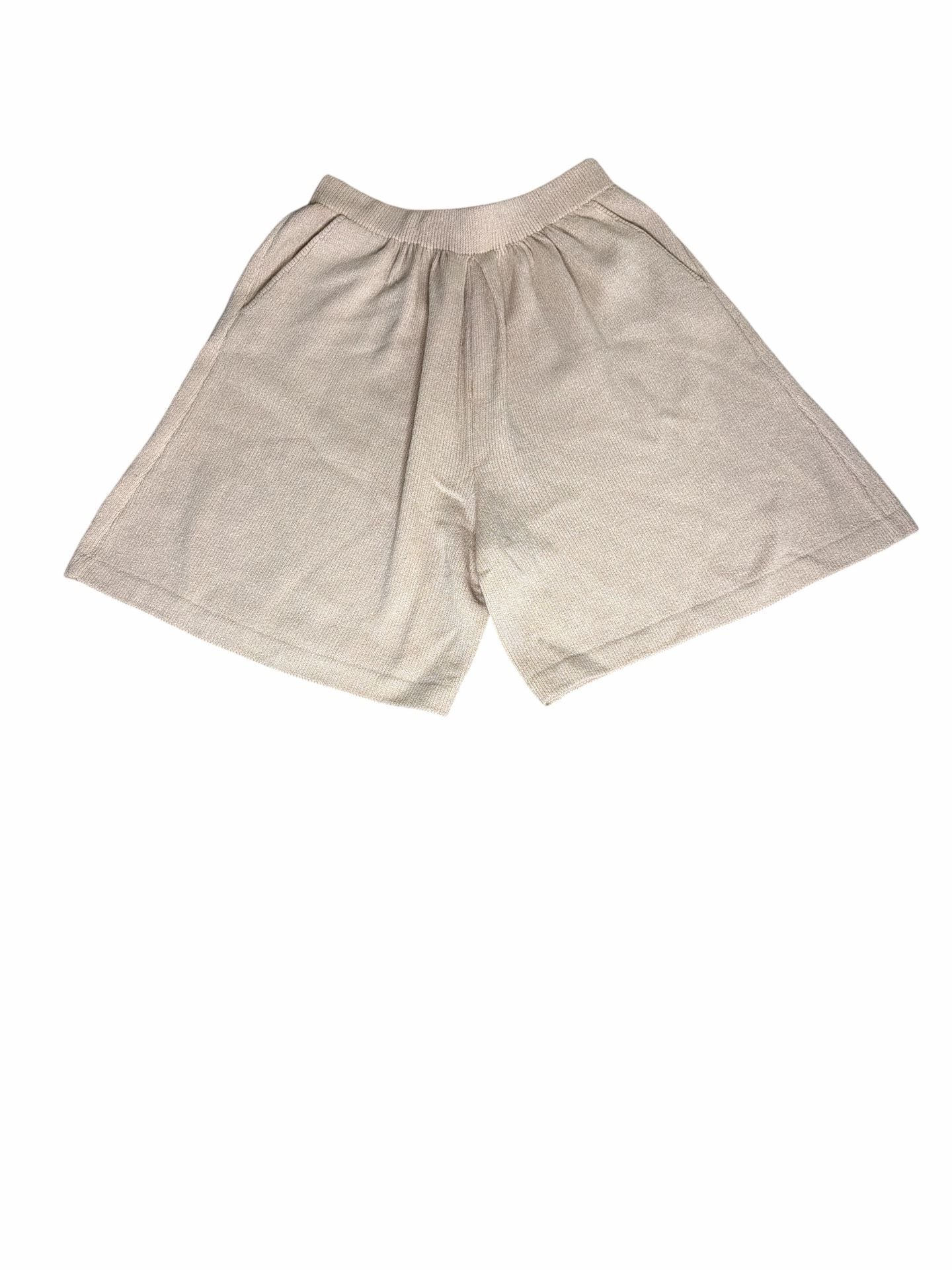 Vintage St. John Buttercream Knit Short size 8 2