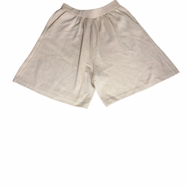 Vintage St. John Buttercream Knit Short size 8