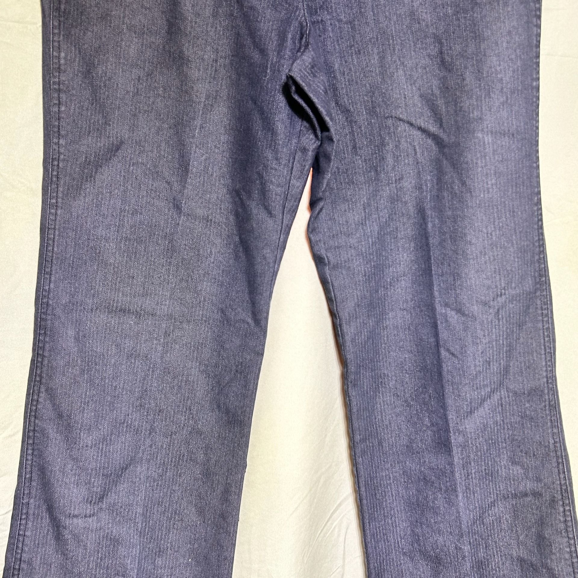 VTG LARRY LAVINE STRETCH SZ 6 JEANS-HIGH RISE-WIDE LEG-SEWN PLEATS 4