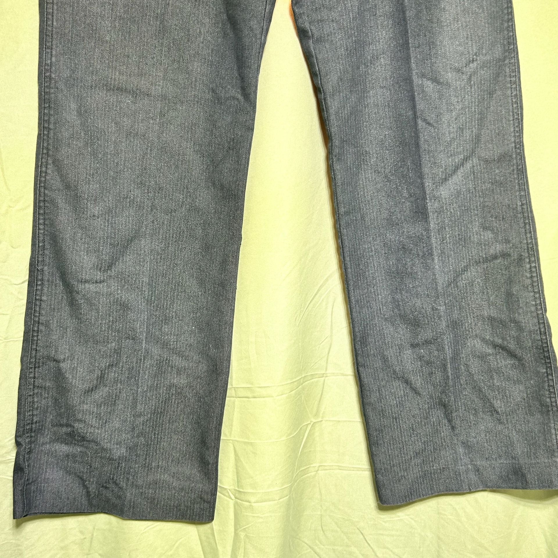 VTG LARRY LAVINE STRETCH SZ 6 JEANS-HIGH RISE-WIDE LEG-SEWN PLEATS 5
