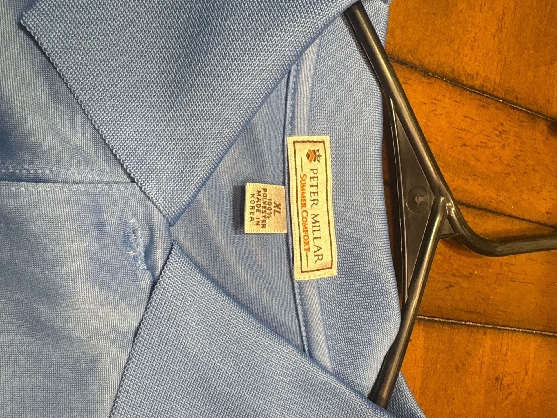 Peter Millar Summer Comfort 2011 USGA Senior Amateur Kinloch Golf Polo Shirt XL 3