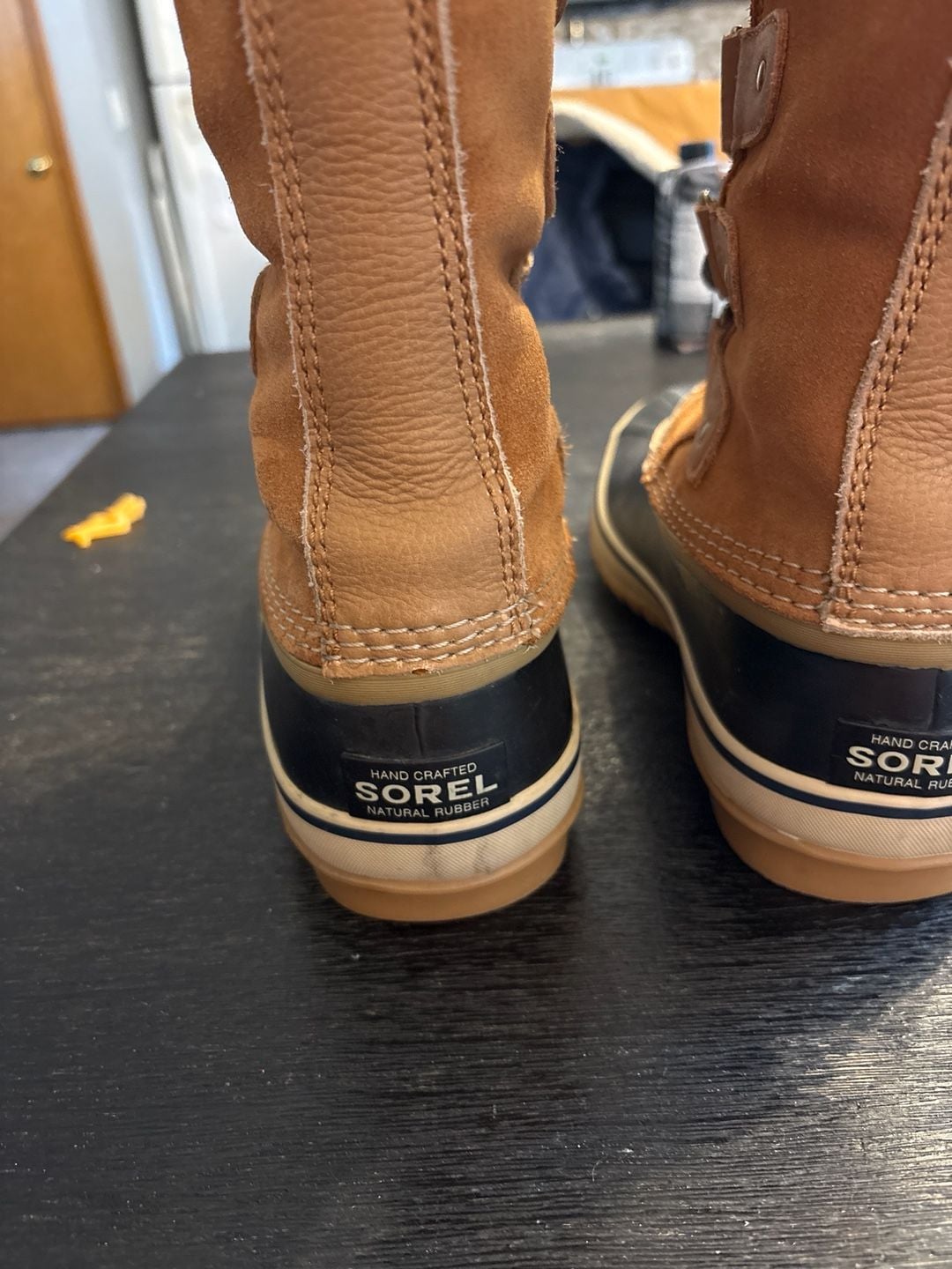 Sorel Joan of Arctic Waterproof Snow Boots with Faux Fur Trim in Camel Brown 3