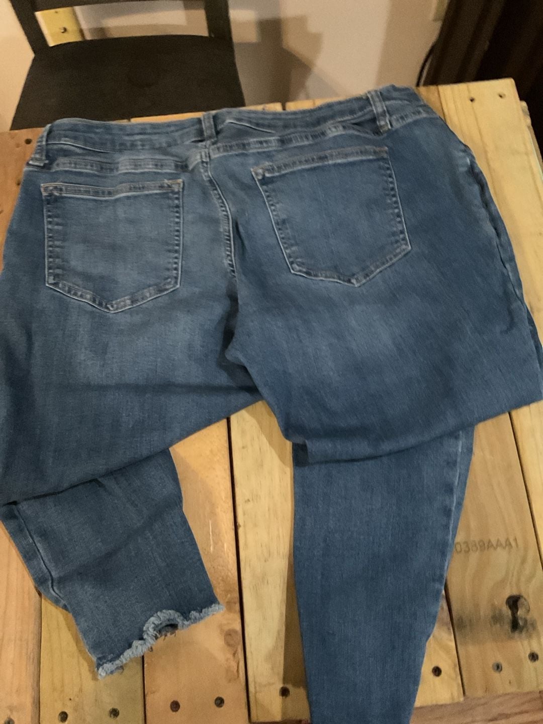 Sonoma goods for life Straight Crop Jeans Womens maternity 4
