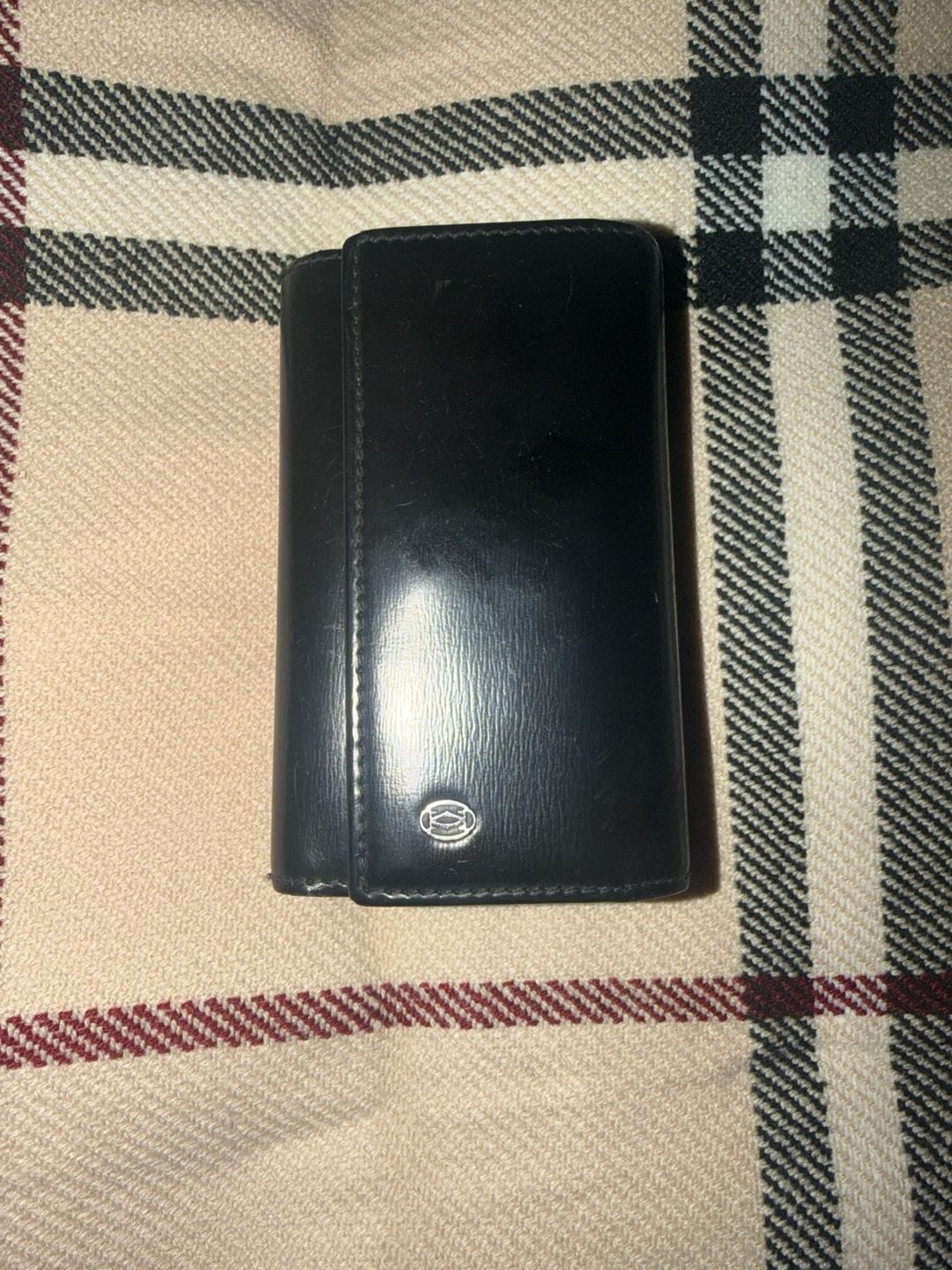 Cartier Pasha Black Leather 6-Hook Key Case Wallet 2
