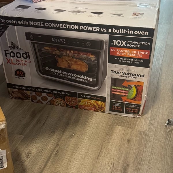 Ninja Foodi XL Pro Air Fry Oven 8-in-1 Countertop Convection Oven DT200