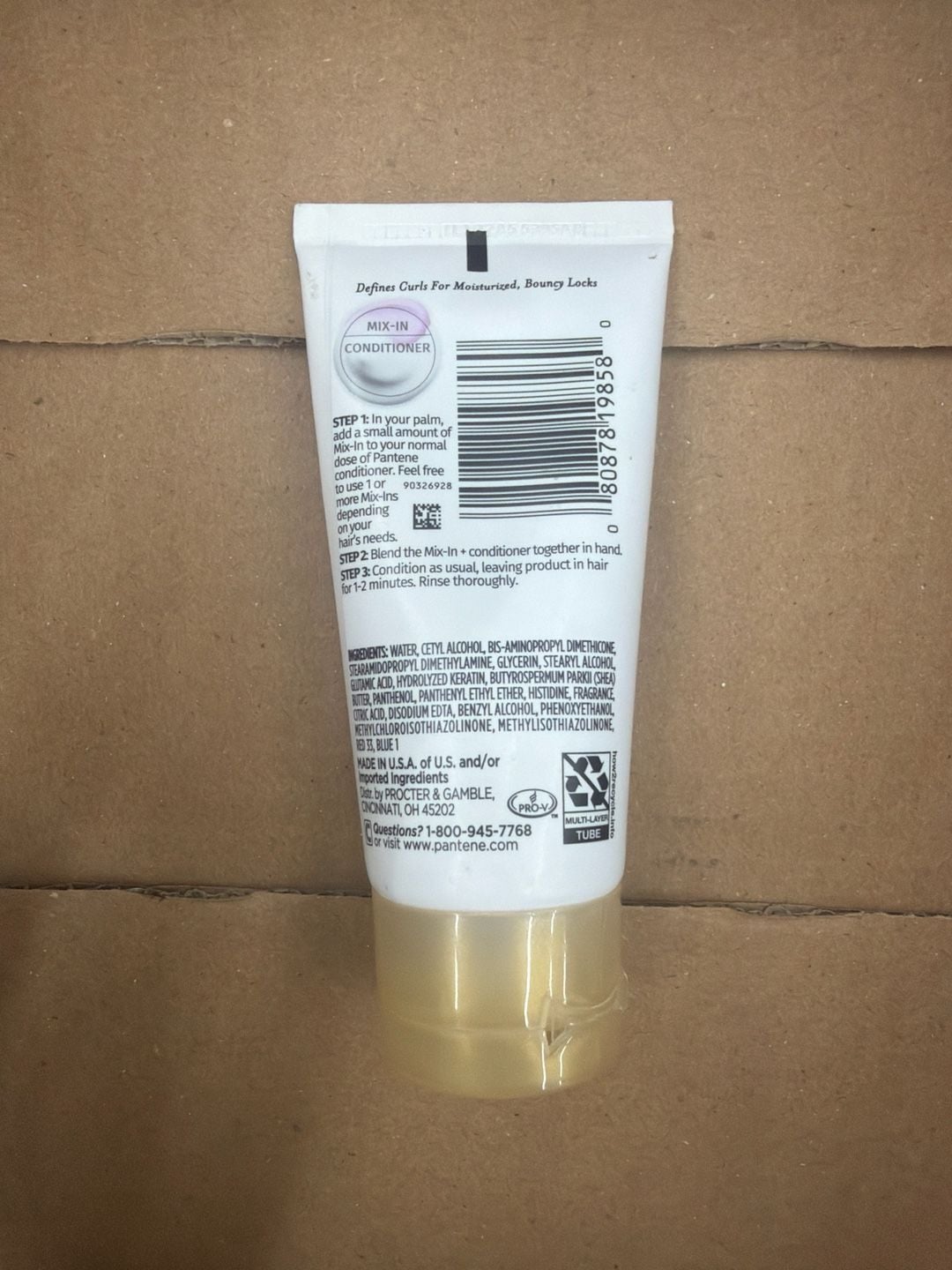 Pantene Pro-V Curl Definition Mix-In + Shea Conditioner, 2.5 fl oz 2