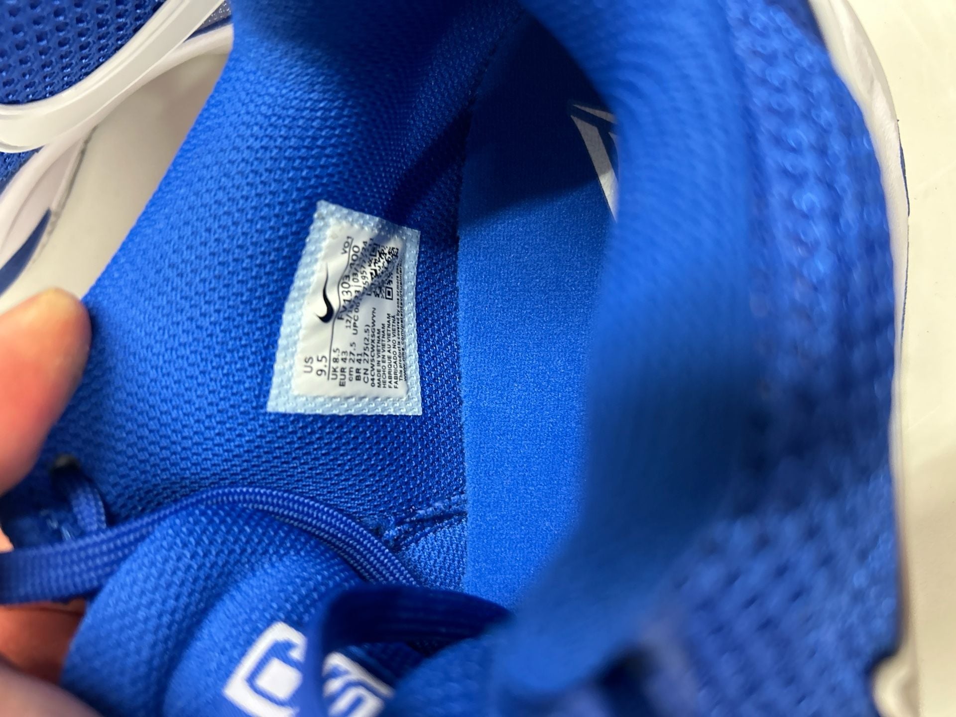 Nike Ja 1 Team Bank 'Game Royal' Basketball Shoes FV1303-400 8