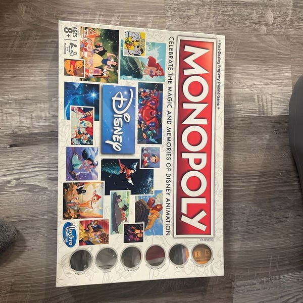 Monopoly: Disney Animation Edition Board Game (2016)
