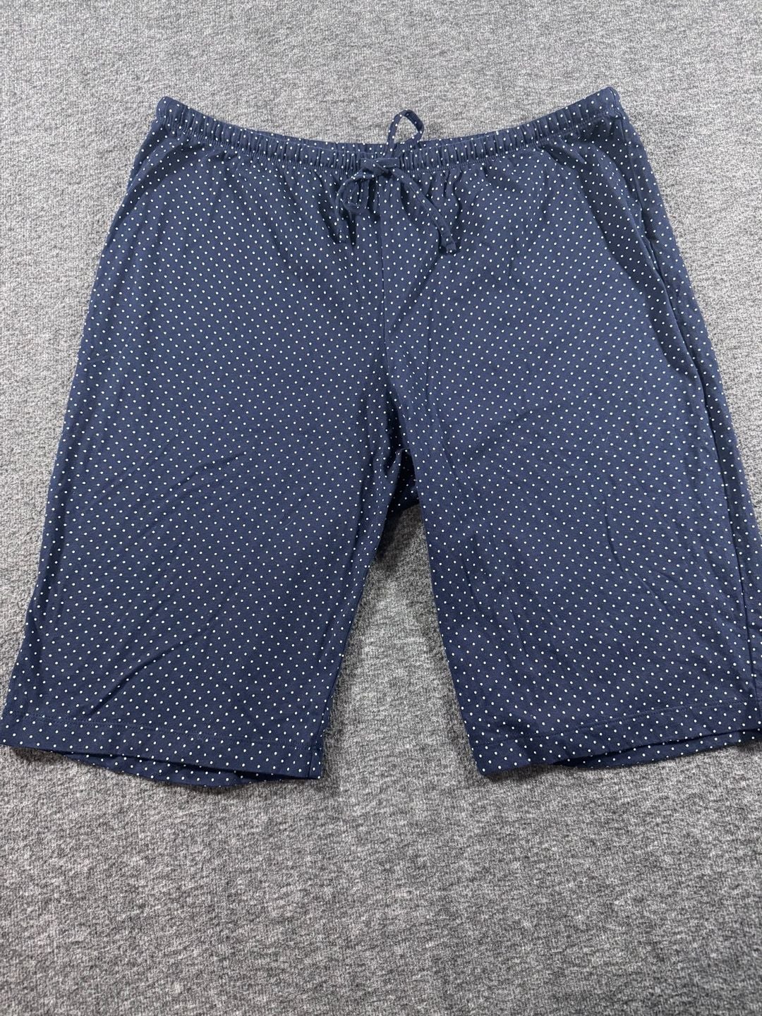 Lauren Ralph Lauren Women's Navy Polka Dot Short Sleeve Bermuda Pajama Set 9