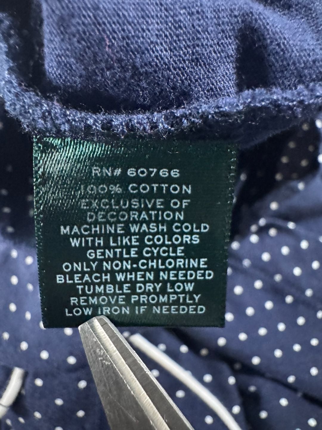 Lauren Ralph Lauren Women's Navy Polka Dot Short Sleeve Bermuda Pajama Set 5