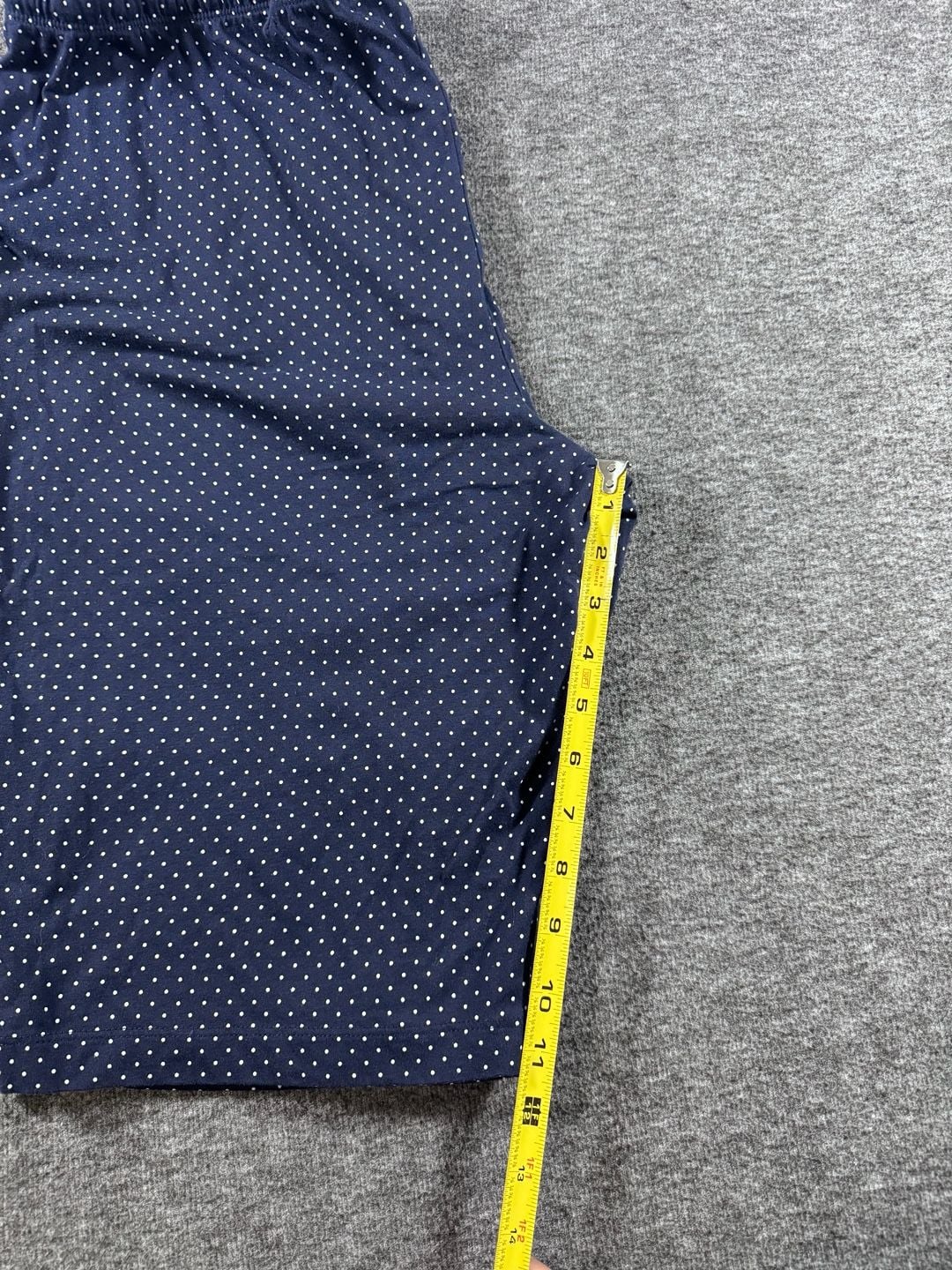 Lauren Ralph Lauren Women's Navy Polka Dot Short Sleeve Bermuda Pajama Set 11