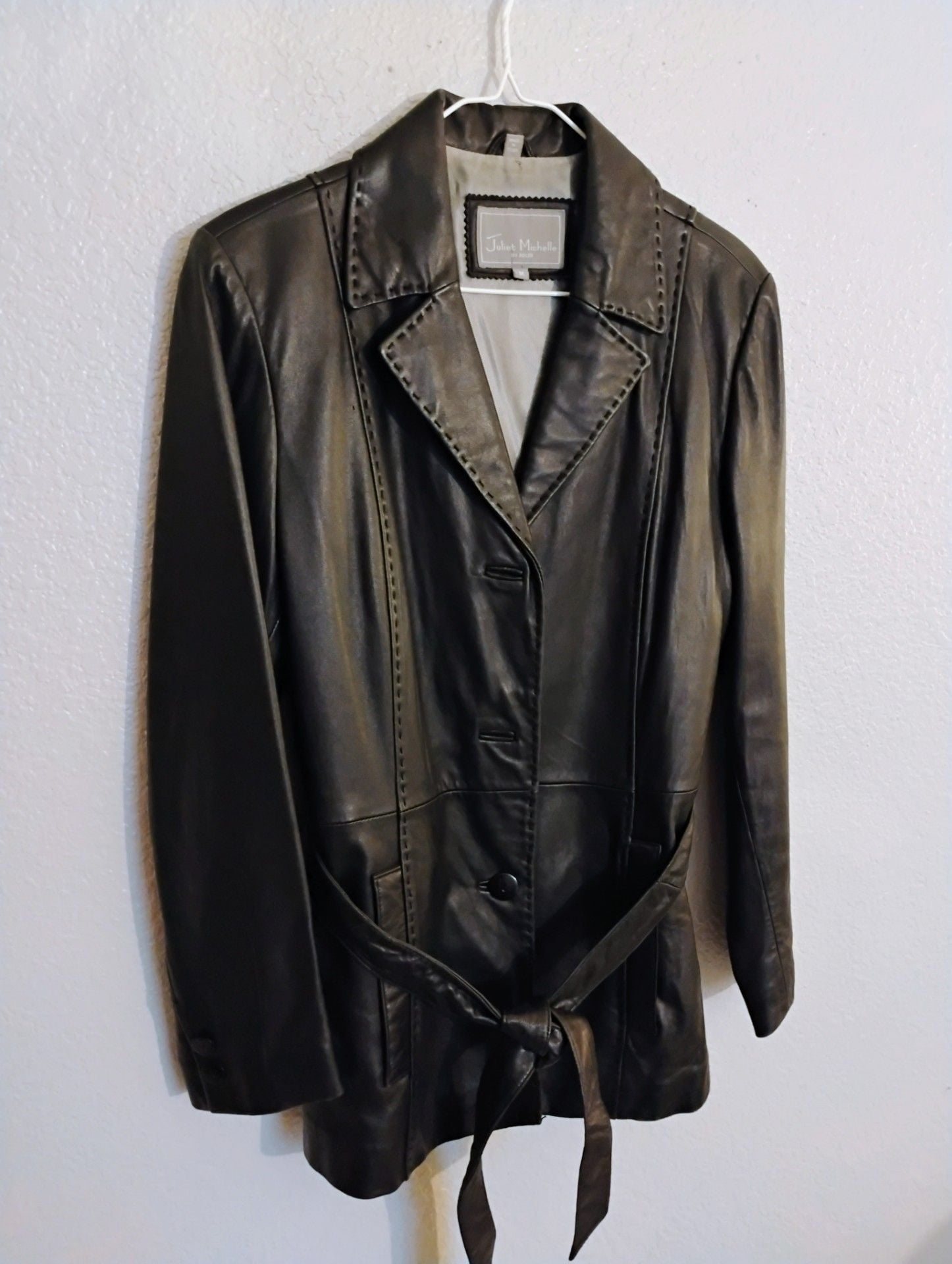 Juliet Michelle by Adler Genuine Leather Jacket - Lambskin Lined 2