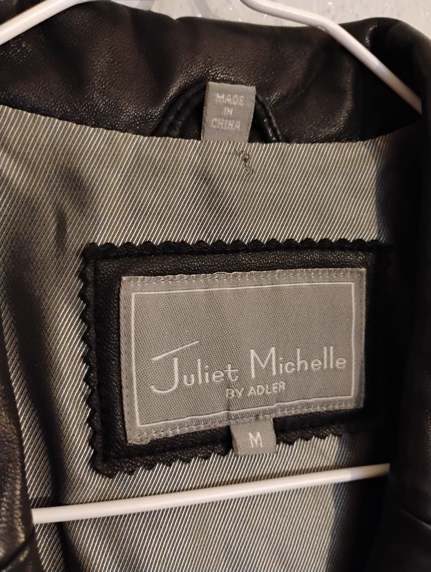 Juliet Michelle by Adler Genuine Leather Jacket - Lambskin Lined 4