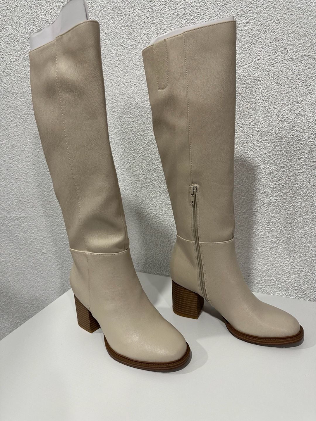 ZODIAC Women's Riona Block Heel Tall Boot Birch 5 | Knee-High 2