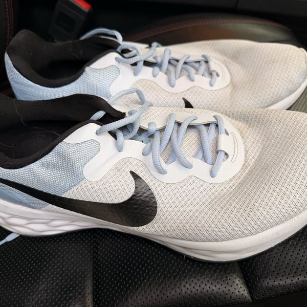 Nike Revolution 6 Next Nature Running Shoes Football Grey Cobalt Bliss DC3728-014