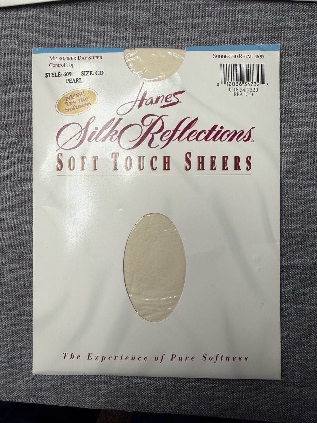 Lot of 3 | Vintage VTG Hanes Silk Reflections Pantyhose | Size CD 3