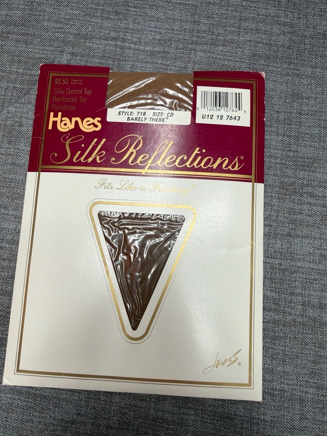 Lot of 3 | Vintage VTG Hanes Silk Reflections Pantyhose | Size CD 5